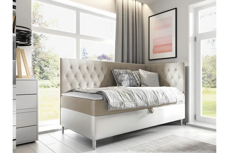 Sängram Boisdale 90x200 cm - Møbler - Senger - Sengeramme & sengestamme