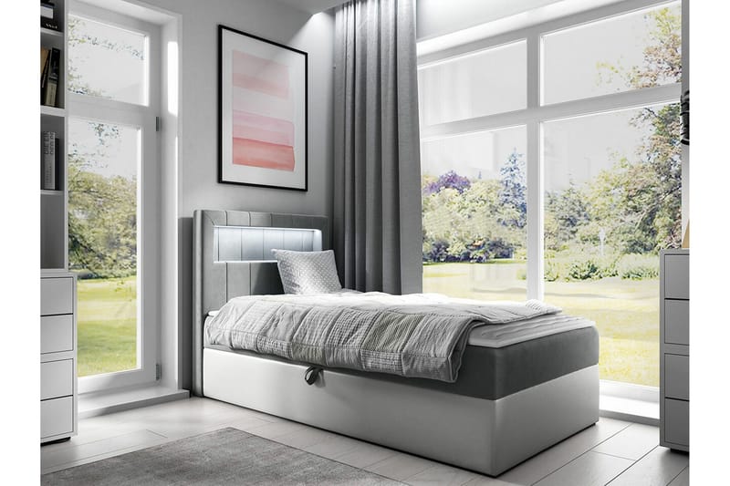 Sängram Boisdale 90x200 cm - Møbler - Senger - Sengeramme & sengestamme