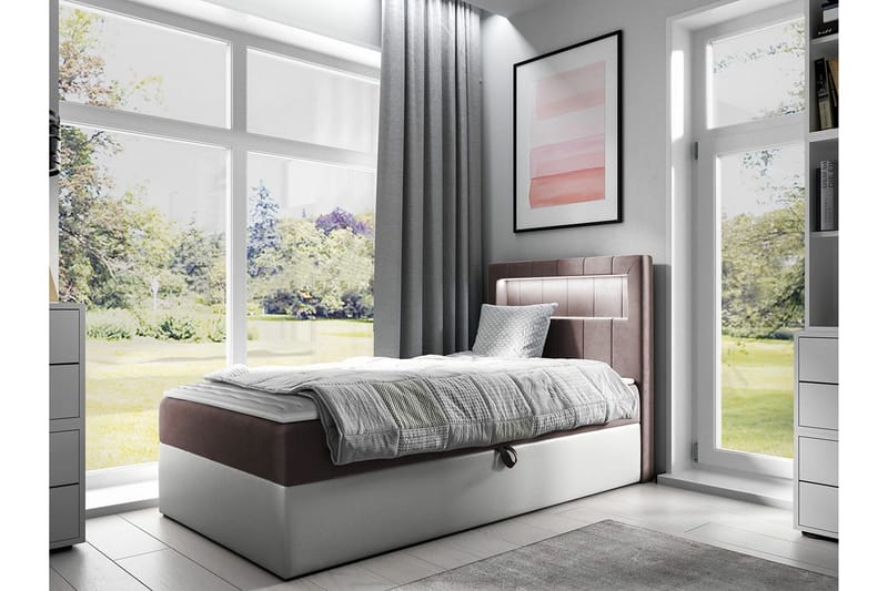 Sängram Boisdale 90x200 cm - Møbler - Senger - Sengeramme & sengestamme