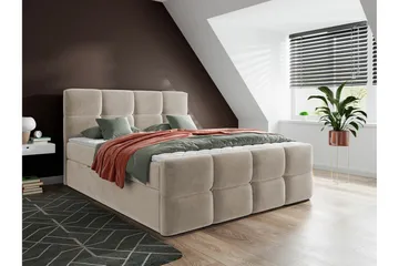 Sängram Derry 140x200 cm - Møbler - Senger - Sengeramme & sengestamme