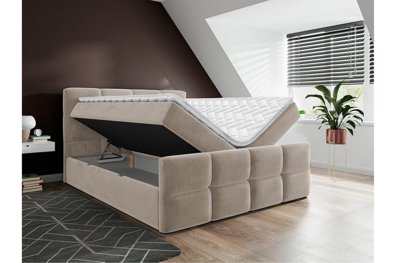 Sängram Derry 140x200 cm - Møbler - Senger - Sengeramme & sengestamme