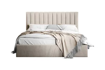 Sängram Derry 160x200 cm - Beige - Møbler - Senger - Sengeramme & sengestamme