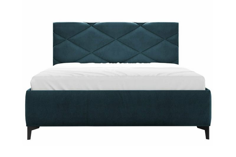 Sängram Derry 160x200 cm - Mørkeblå - Sengeramme & sengestamme
