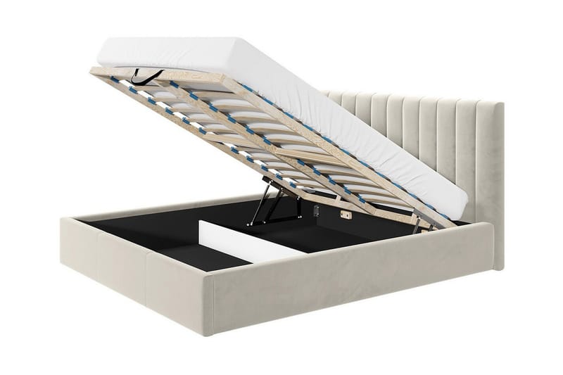 Sängram Derry 180x200 cm - Blå - Møbler - Senger - Sengeramme & sengestamme