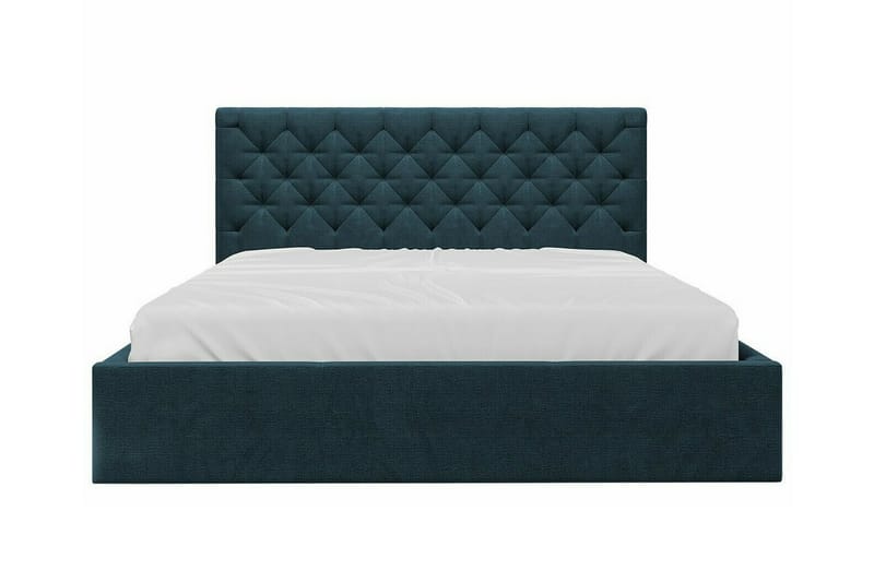 Sängram Derry 180x200 cm - Mørkeblå - Sengeramme & sengestamme