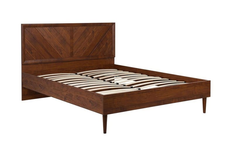 Saraly Kontinentalseng 160x200 - Tre/Natur - Møbler - Senger - Sengeramme & sengestamme