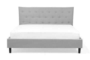 Saverne Dobbeltseng 140 | 200 cm - Grå - Møbler - Senger - Sengeramme & sengestamme