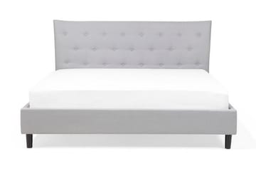 Saverne Dobbeltseng 160 | 200 cm - Grå - Møbler - Senger - Sengeramme & sengestamme