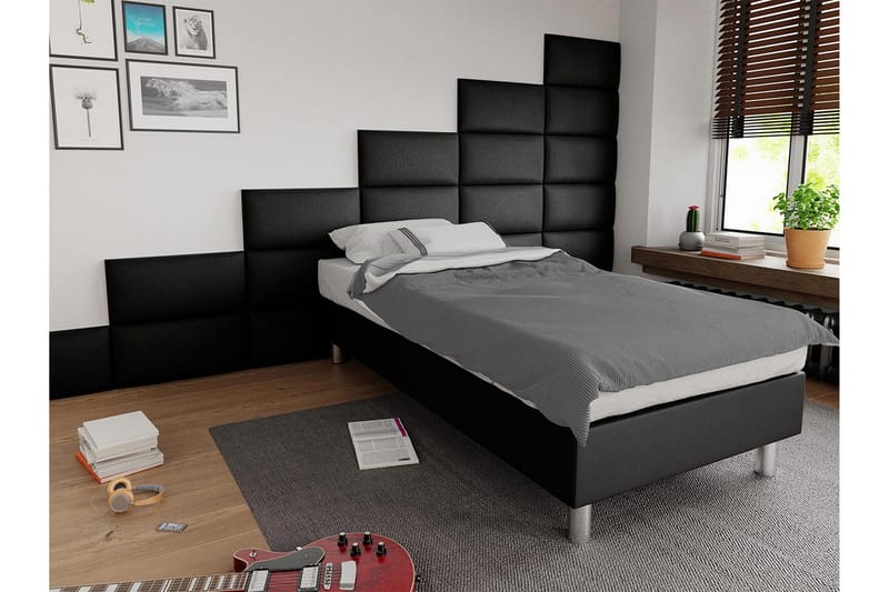 Sengeramme Forenza 120x200 cm - Mørkegrå - Sengeramme & sengestamme