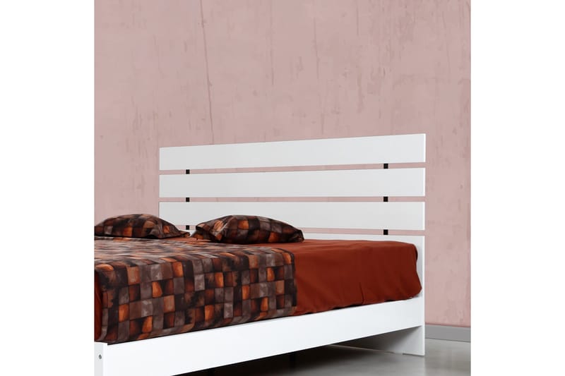 Sengeramme Fugaza 185x205 cm - Hvit - Møbler - Senger - Sengeramme & sengestamme