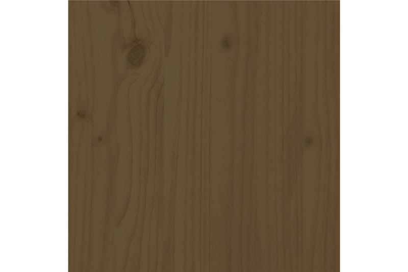 Sengeramme honningbrun heltre furu 140x200 cm - Brun - Sengeramme & sengestamme