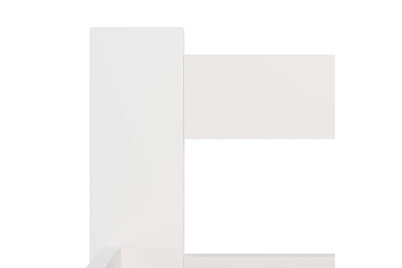 Sengeramme hvit heltre furu 120x200 cm - Hvit - Sengeramme & sengestamme