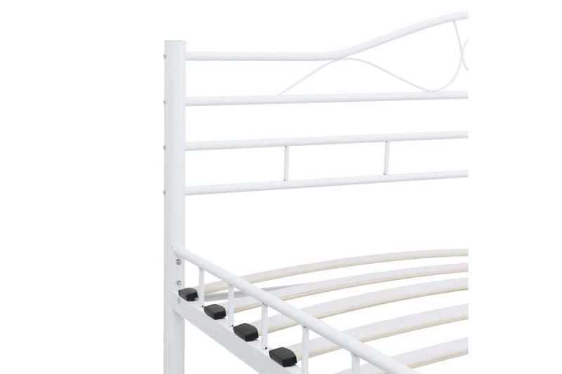 Sengeramme hvit metall 180x200 cm -   - Sengeramme & sengestamme