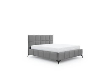 Sengeramme Kanika med Oppbevaring 160x200 cm - Grå - Møbler - Senger - Sengeramme & sengestamme