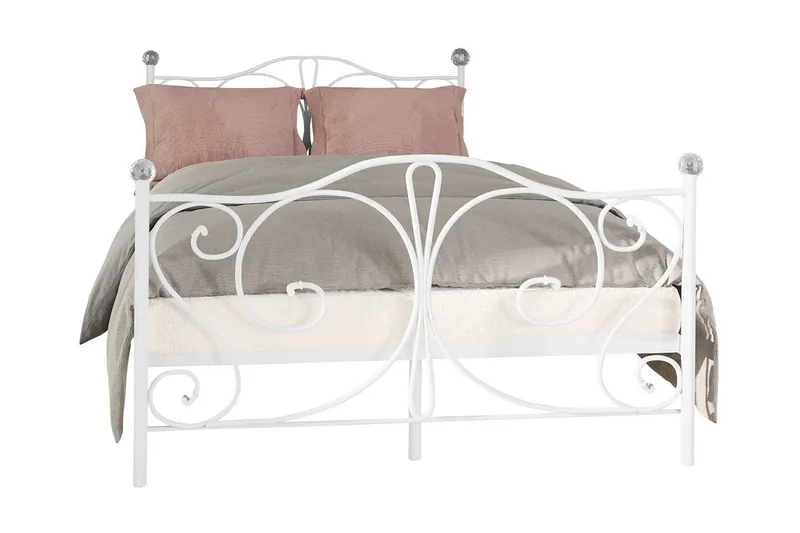 Sengeramme ROLEMI 140x200, Hvit