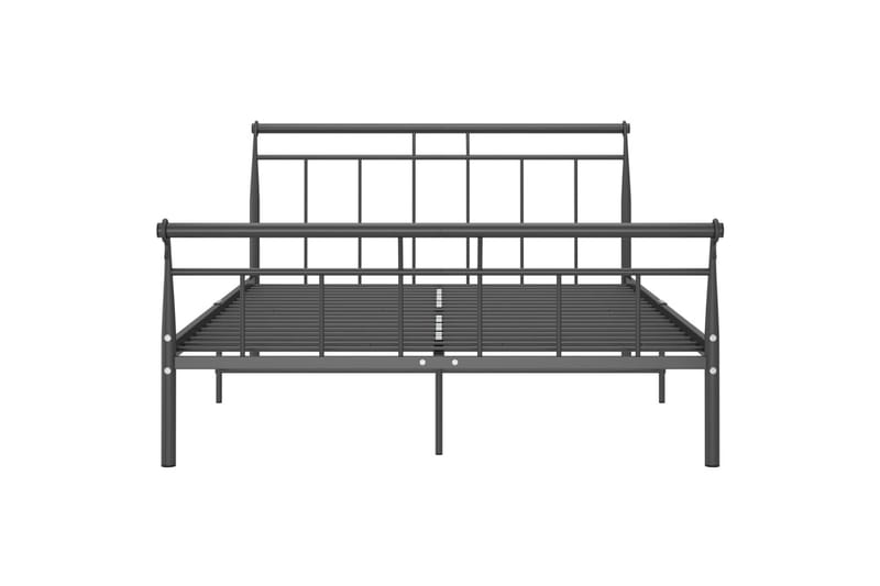 Sengeramme svart metall 140x200 cm - Svart - Sengeramme & sengestamme