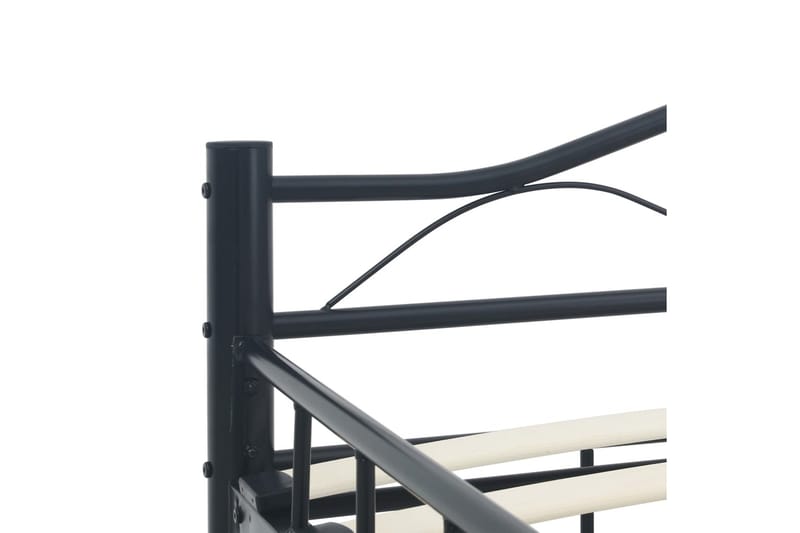 Sengeramme svart stål 120x200 cm - Sengeramme & sengestamme