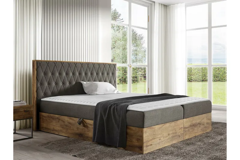 Sengestamme Oberting 120x200 cm - Møbler - Senger - Sengeramme & sengestamme