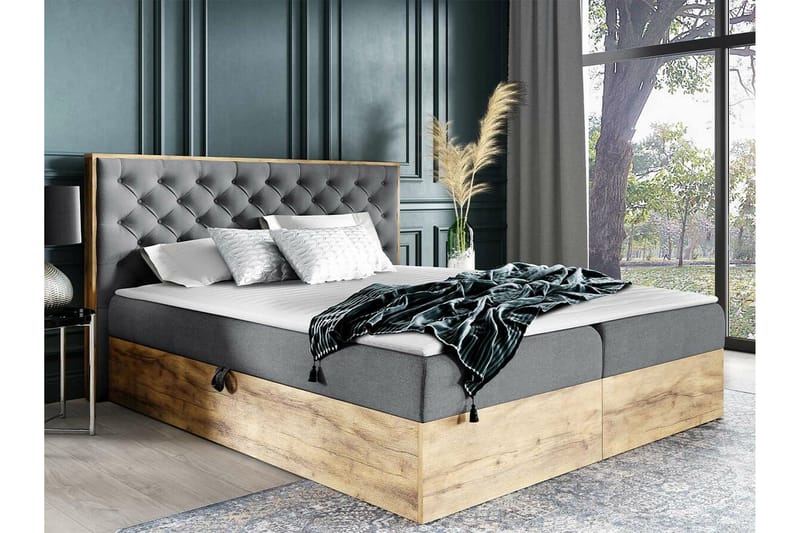 Sengestamme Oberting 140x200 cm - Møbler - Senger - Sengeramme & sengestamme