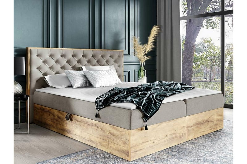 Sengestamme Oberting 140x200 cm - Møbler - Senger - Sengeramme & sengestamme