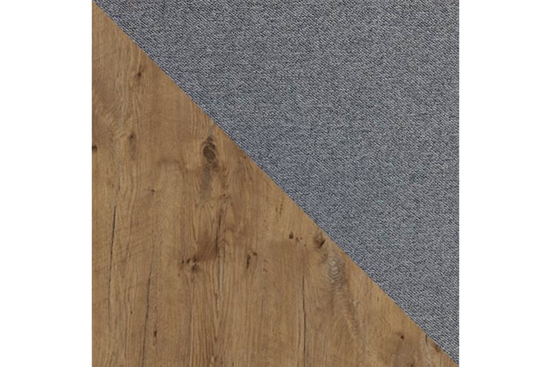 Sengestamme Oberting 180x200 cm - Grå/tre - Møbler - Senger - Sengeramme & sengestamme