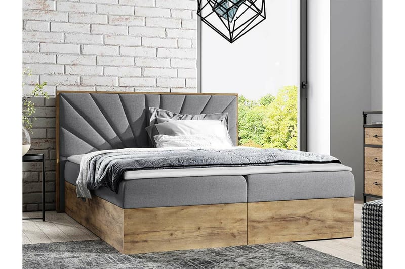 Sengestamme Oberting 200x200 cm - Møbler - Senger - Sengeramme & sengestamme