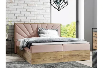 Sengestamme Oberting 200x200 cm - Møbler - Senger - Sengeramme & sengestamme