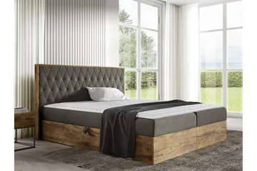 Sengestamme Oberting 200x200 cm - Møbler - Senger - Sengeramme & sengestamme