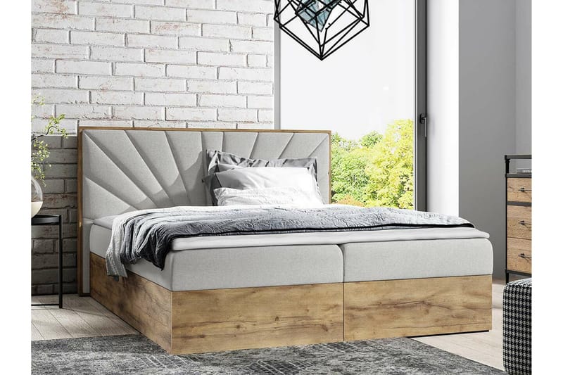 Sengestamme Oberting 200x200 cm - Møbler - Senger - Sengeramme & sengestamme