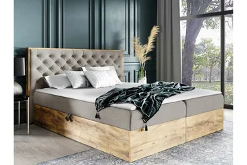 Sengestamme Oberting 200x200 cm - Møbler - Senger - Sengeramme & sengestamme