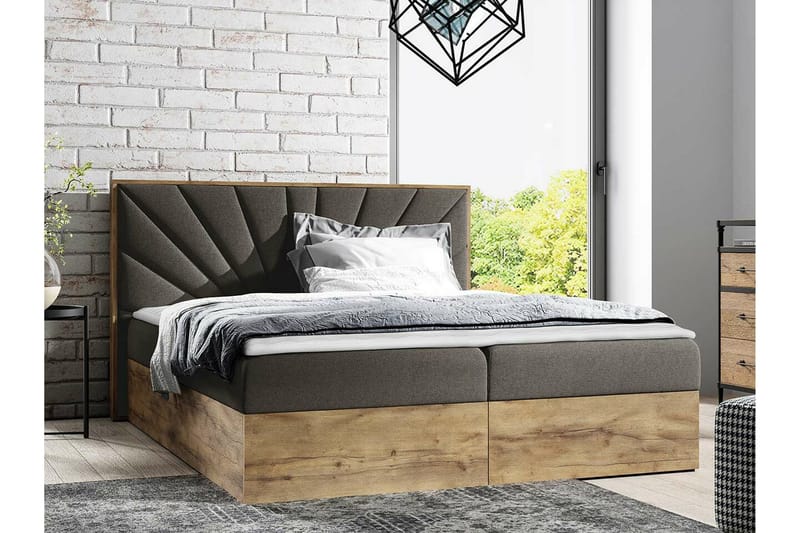 Sengestamme Oberting 200x200 cm - Møbler - Senger - Sengeramme & sengestamme