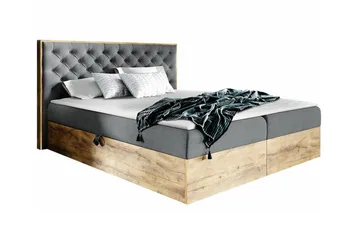 Sengestamme Oberting 200x200 cm - Møbler - Senger - Sengeramme & sengestamme