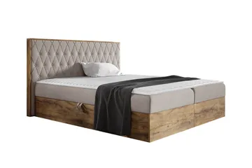 Sengestamme Oberting 200x200 cm - Møbler - Senger - Sengeramme & sengestamme