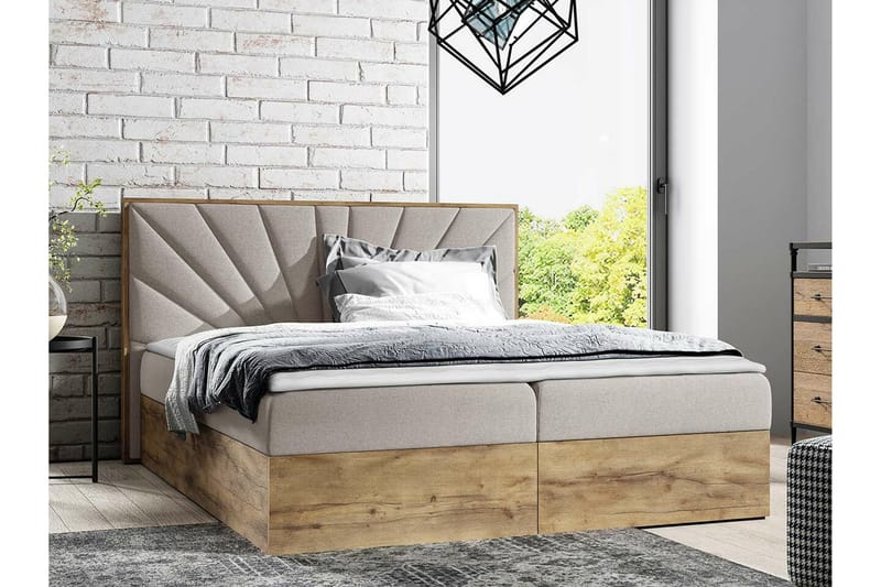 Sengestamme Oberting 200x200 cm - Møbler - Senger - Sengeramme & sengestamme