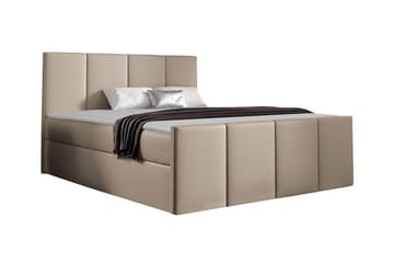 Sengestamme Ripon 160x200 cm - Beige - Møbler - Senger - Sengeramme & sengestamme