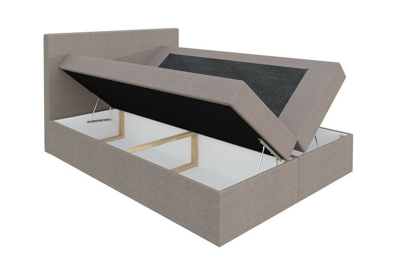 Sengestamme Pries 160x200 cm - Svart - Møbler - Senger - Sengeramme & sengestamme