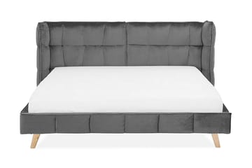 Senlis Dobbeltseng 160 | 200 cm - Grå - Møbler - Senger - Sengeramme & sengestamme