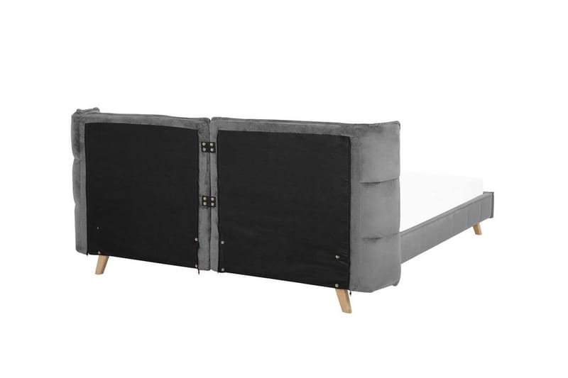 Senlis Dobbeltseng 180 | 200 cm - Grå - Møbler - Senger - Sengeramme & sengestamme