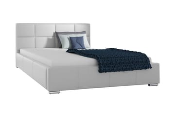 Sirdal Seng 160x200 - Hvit - Møbler - Senger - Sengeramme & sengestamme