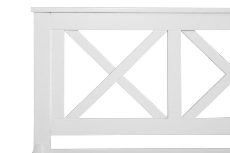 Tannay Dobbeltseng 160 | 200 cm - Hvit - Møbler - Senger - Sengeramme & sengestamme