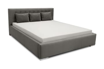 Vento Sengeramme med Oppbevaring 160x200 - Hvit - Møbler - Senger - Sengeramme & sengestamme