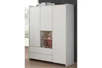 Baby Bed med kommode, stellebord, garderobe, bokhylle Kiddy 3 dører - 3 dører - Møbler - Senger - Sengetilbehør - Oppbevaring til senger