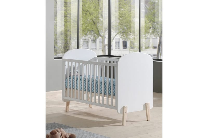 Baby Bed med kommode, stellebord, garderobe, bokhylle Kiddy 3 dører - 3 dører - Møbler - Senger - Sengetilbehør - Oppbevaring til senger