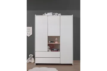 Baby Bed med kommode, stellebord, garderobe, bokhylle Kiddy 3 dører - 3 dører - Møbler - Senger - Sengetilbehør - Oppbevaring til senger
