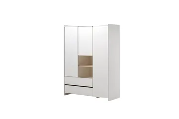 Baby Bed med kommode, stellebord, garderobe, bokhylle Kiddy 3 dører - 3 dører - Møbler - Senger - Sengetilbehør - Oppbevaring til senger