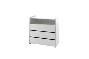 Baby Bed med kommode og garderobe topp Kiddy 2-dører - 2-dører - Møbler - Senger - Sengetilbehør - Oppbevaring til senger