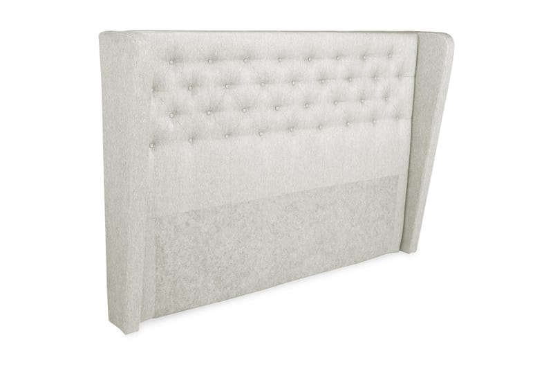 Cloud Sengegavl 160 Med Sider - Beige - Møbler - Senger - Sengetilbehør - Sengegavl