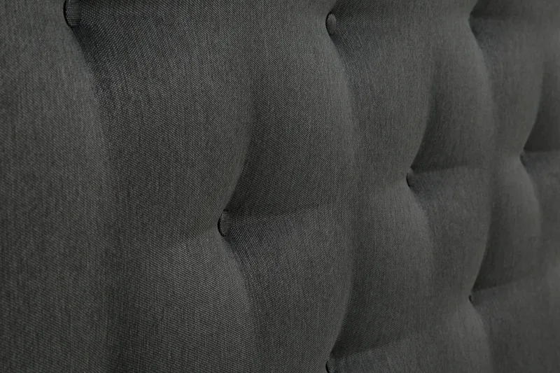 Diplomat Sengegavl 180x130cm - Mørkegrå - Møbler - Senger - Sengetilbehør - Sengegavl