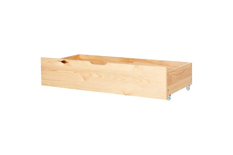 Förvaringslådor för säng Beliani Olendon set om 2 Ljus trä Light colored wood