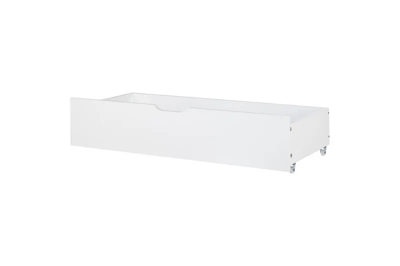 Förvaringslådor för säng Beliani Olendon set om 2 Ljus trä White